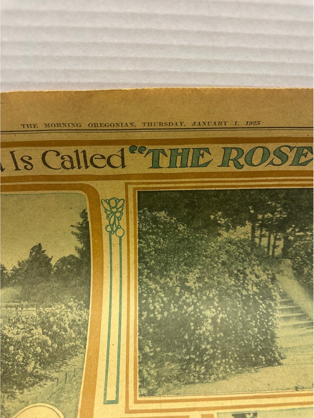 1925 Morning Oregonian New Year’s Edition Portland Oregon Section 2 - Picture 9 of 10
